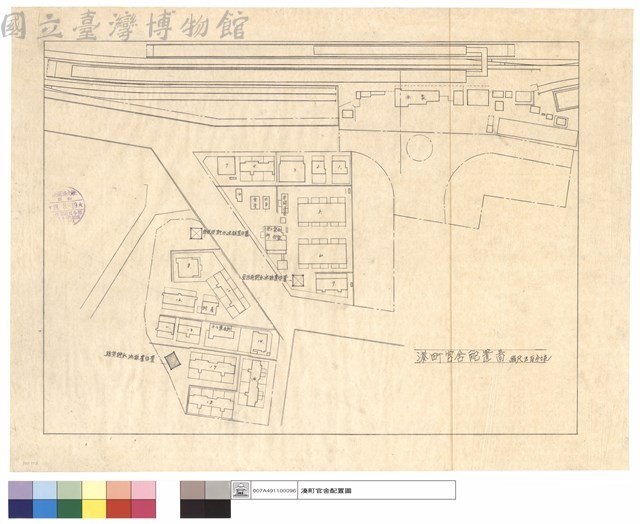 湊町官舍配置圖藏品圖，第1張