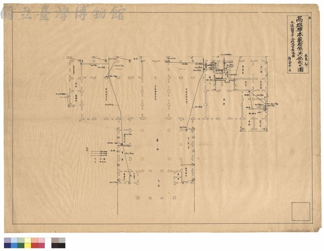 水道鉛管並ニ各排水管布設圖藏品圖，第1張