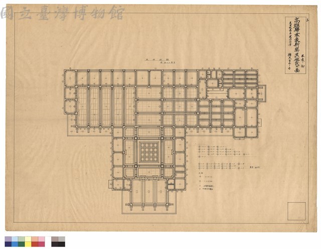 天井伏圖並ニ建具符號藏品圖，第1張