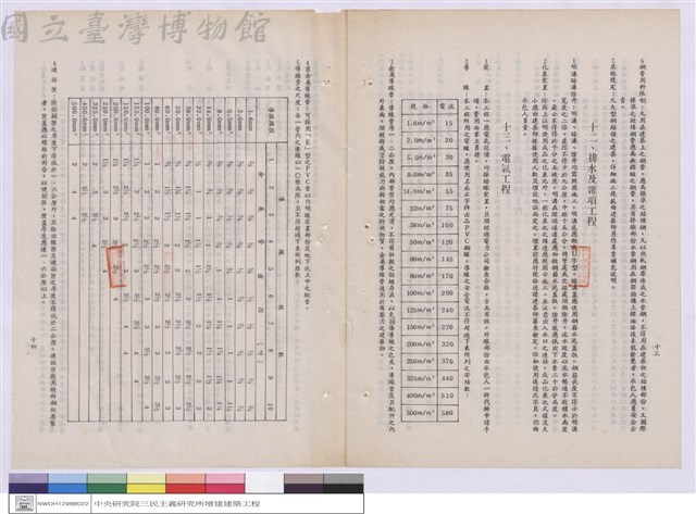 施工說明書藏品圖，第1張