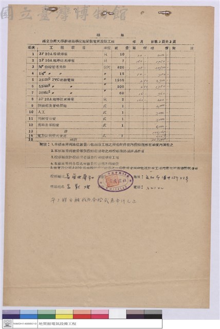 標單藏品圖，第1張