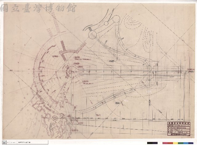 展望台標樁位置,標高圖藏品圖，第1張