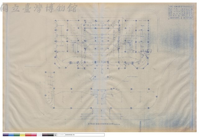 地下室及第一?電氣照明設備平面圖藏品圖，第1張