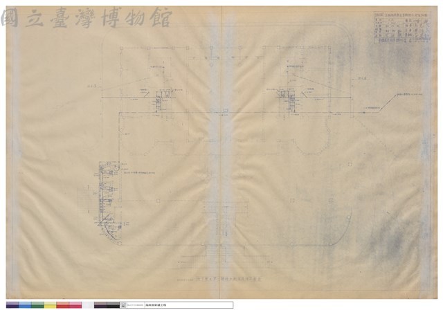 地下室及第一?給水衛生設備平面圖藏品圖，第1張
