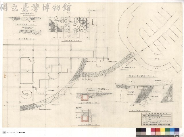 游泳池週邊園路藏品圖，第1張