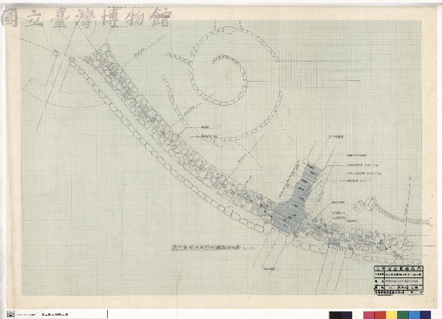 展望廣場湖岸右側鋪面詳細圖藏品圖，第1張