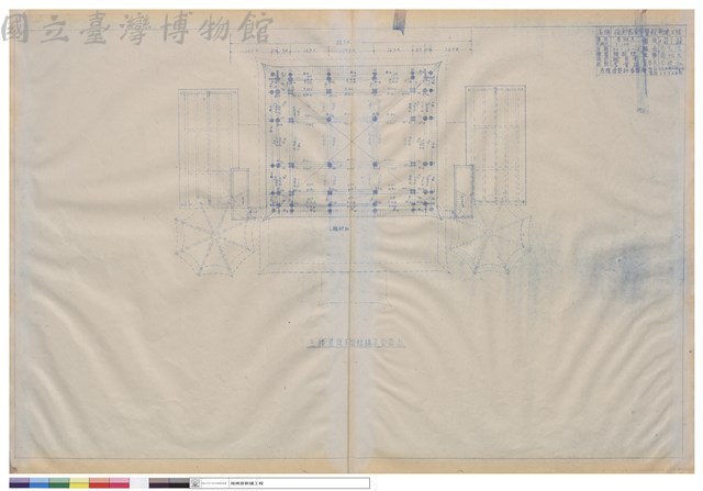 三?屋頂下階結構平面圖藏品圖，第1張