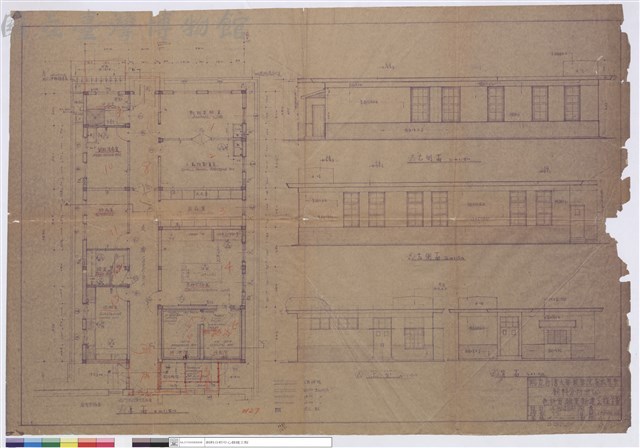 色析實驗室新建工程平面立面藏品圖，第1張