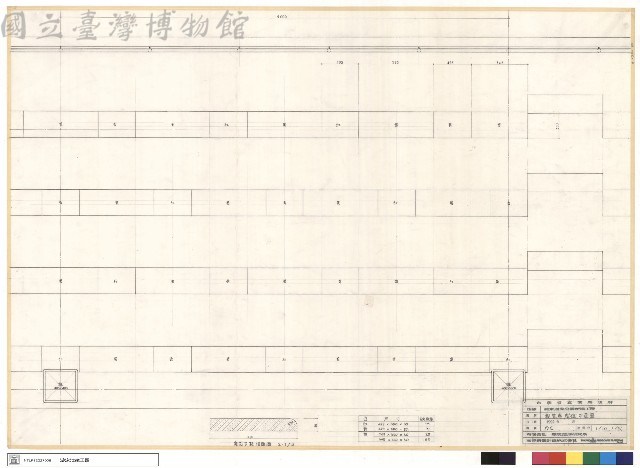 觀覽席座位平面圖藏品圖，第1張
