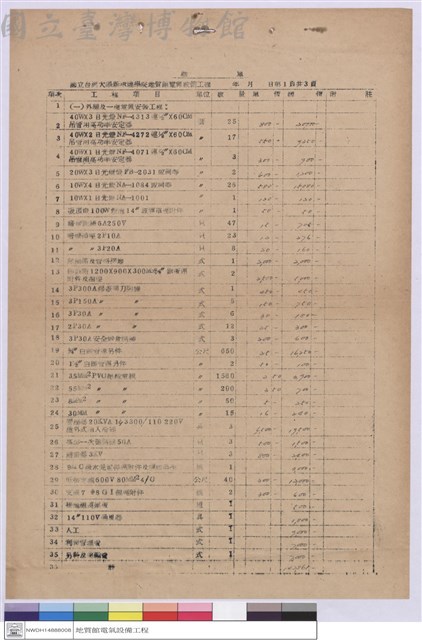 標單藏品圖，第1張