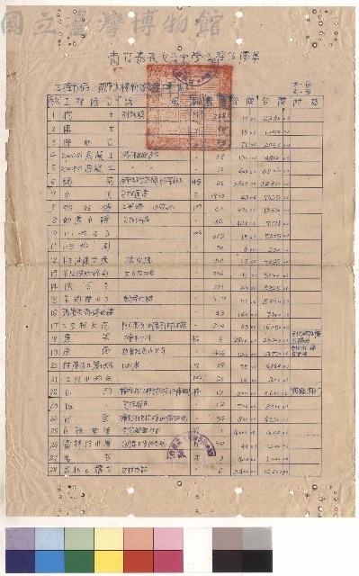 教室大樓新建工程(第一期)藏品圖，第1張