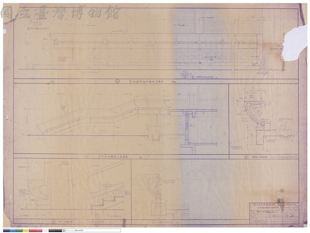 欄杆、扶手詳圖(三期工程)藏品圖，第1張