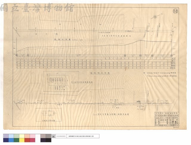 柏油路地坪土方暨路灯配線詳細藏品圖，第1張