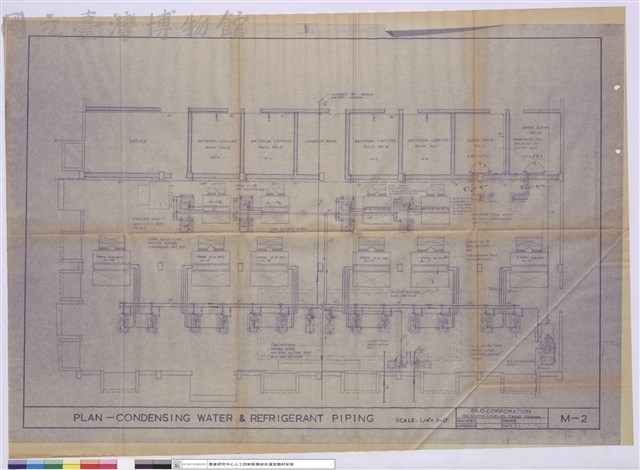PLAN-CONDENSING WATER＆REFRIGERANT PIPING藏品圖，第1張