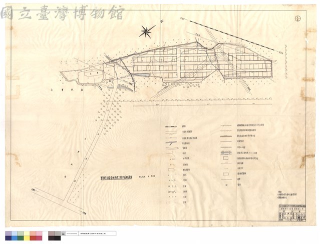 豐原貯木場場地新建工程平面配置圖藏品圖，第1張
