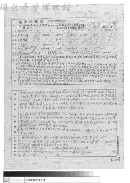 營造執照申請書藏品圖，第1張