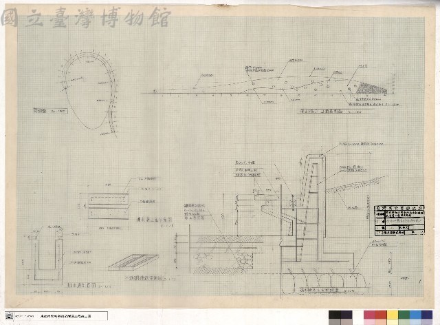 游泳池廣場設施詳細圖2藏品圖，第1張