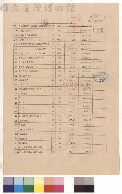 綜合教學大樓新建工程，第三頁藏品圖，第1張