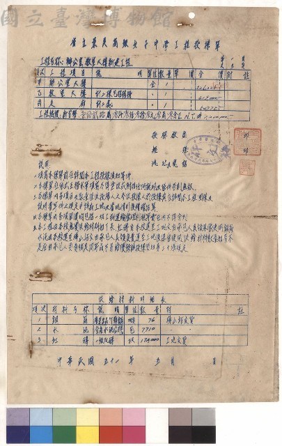 辦公室教室大樓新建工程，第一頁/共五頁藏品圖，第1張