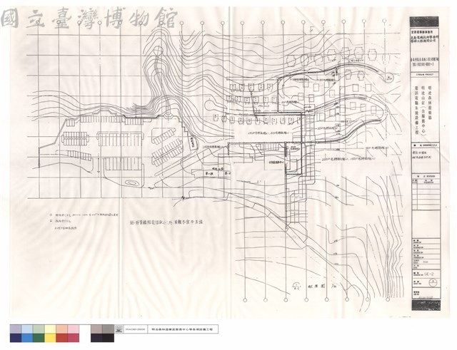 電話外管路配線設備平面圖藏品圖，第1張