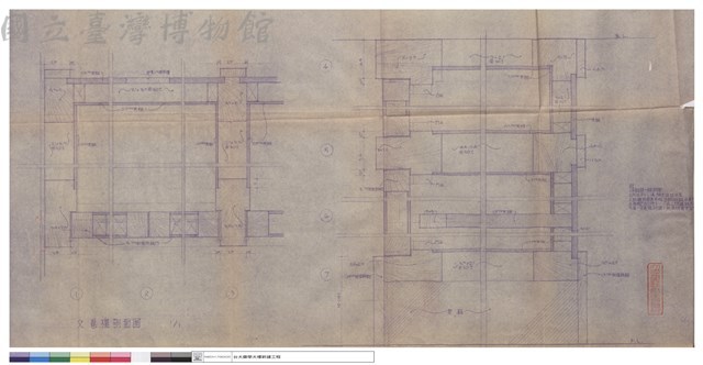 文卷櫃剖面圖藏品圖，第1張