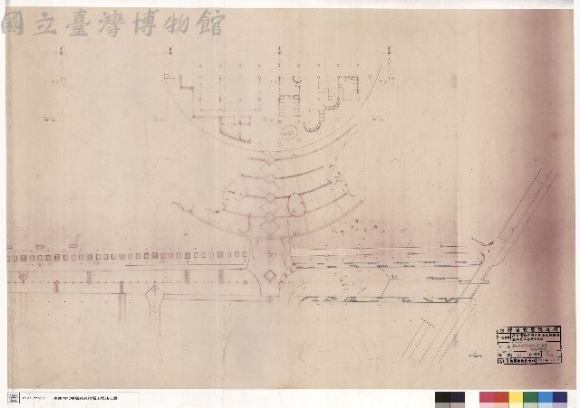 南入口及游泳池前廣場植栽平面圖藏品圖，第1張