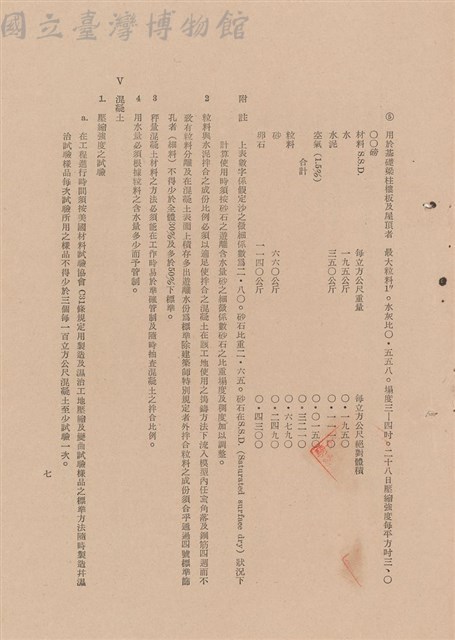 工程施工說明書-混凝土工程藏品圖，第1張