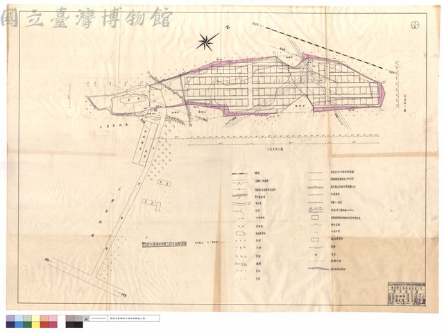 豐原貯木場場地新建工程平面配置圖藏品圖，第1張