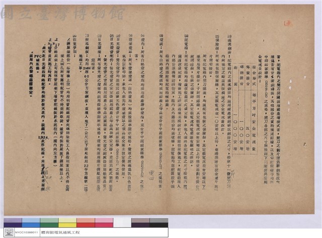 施工說明書藏品圖，第1張