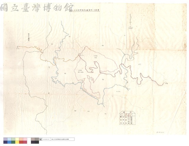 福山分所新開臨時林道實測,位置圖藏品圖，第1張