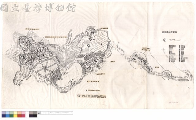 圖二鑽孔位置圖藏品圖，第1張