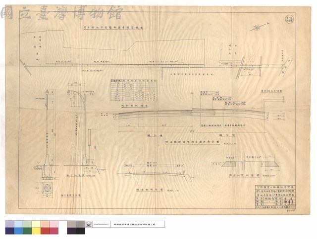 場地平面路燈暨柏油路面詳細藏品圖，第1張