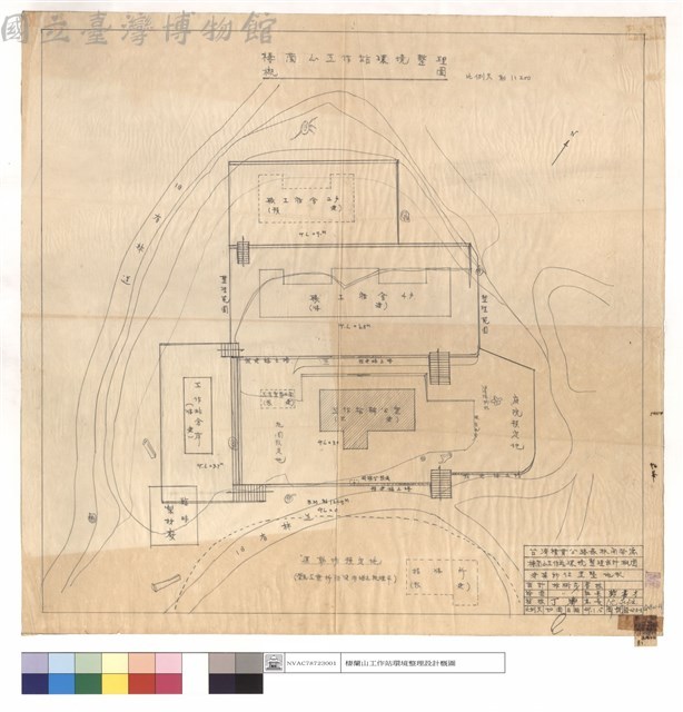 建築物位置暨地形藏品圖，第1張