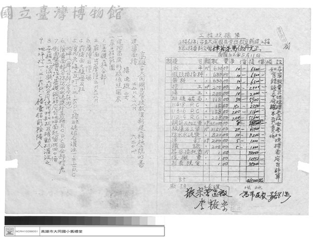 工程合約藏品圖，第1張
