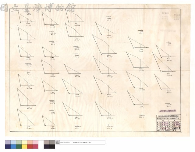 68年3月25~68年4月30坍方藏品圖，第1張