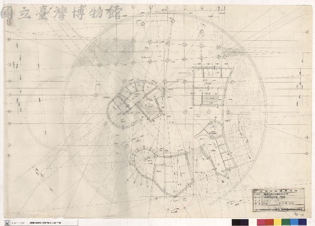 網球場管理棟平面圖藏品圖，第1張