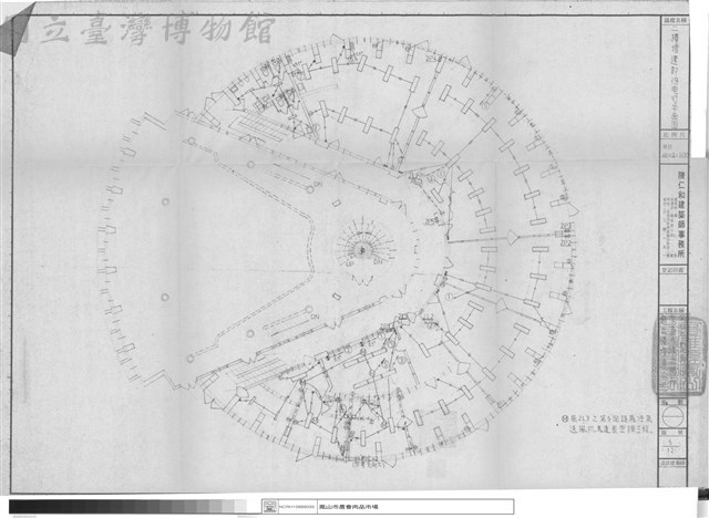 二樓增建部份電燈平面圖藏品圖，第1張