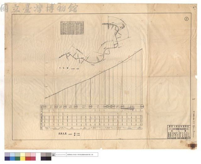 平,縱斷面圖藏品圖，第1張
