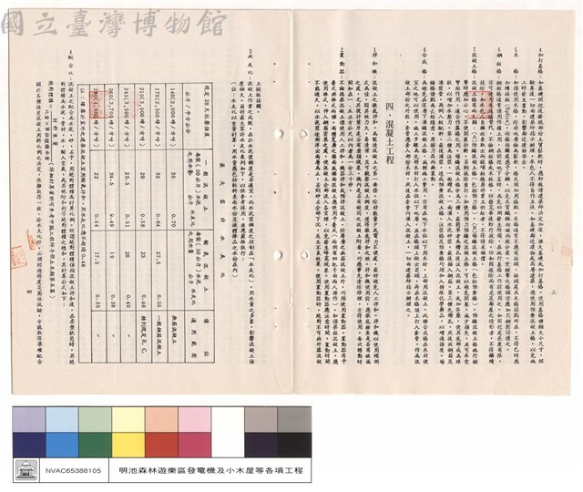 一般建築工程施工說明書藏品圖，第1張
