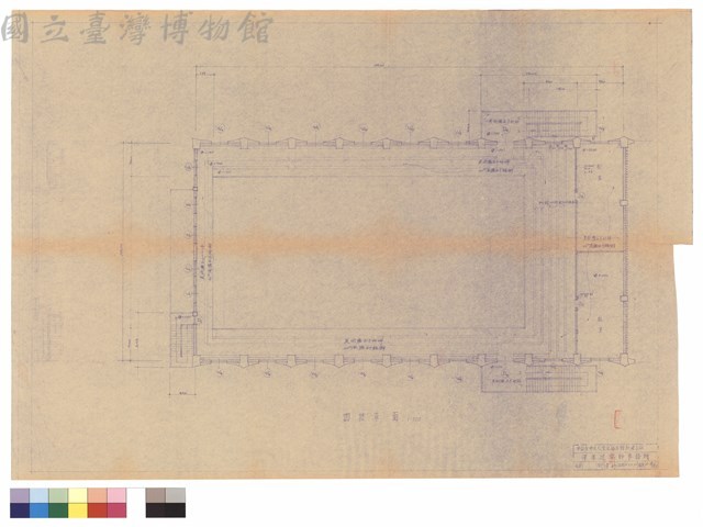 四樓平面藏品圖，第1張