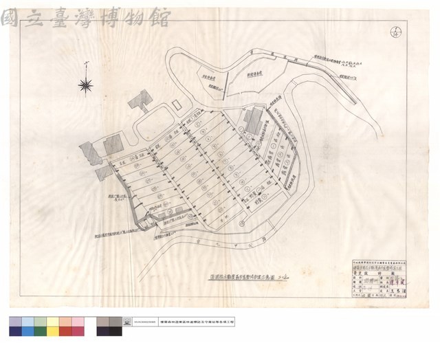 苗圃花木觀賞區步道整修新建示意圖藏品圖，第1張
