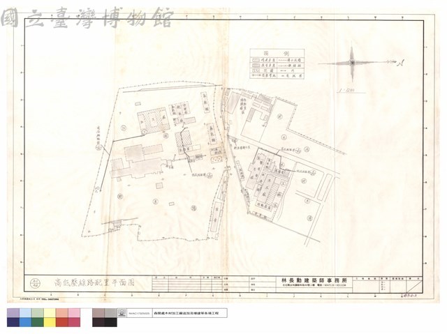 高低壓線路配置平面圖藏品圖，第1張