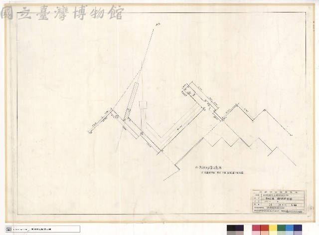 二、港町廣場護岸基礎平面圖藏品圖，第1張