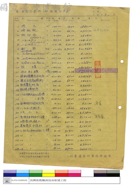 標單藏品圖，第1張