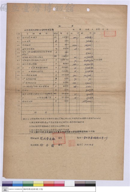 標單藏品圖，第1張