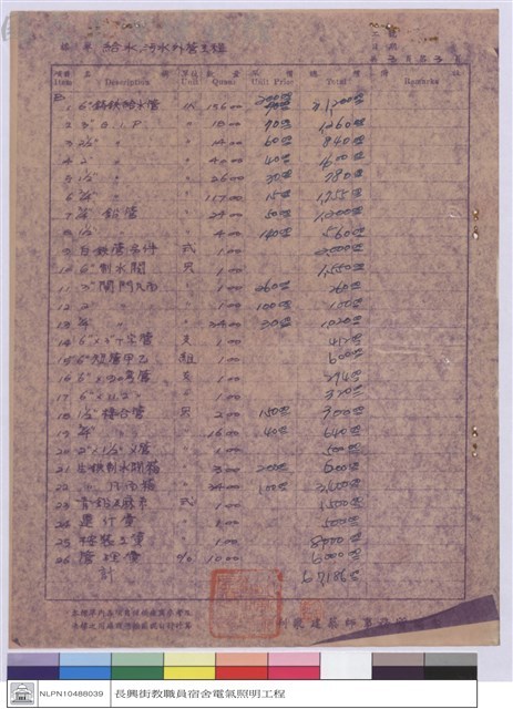標單藏品圖，第1張