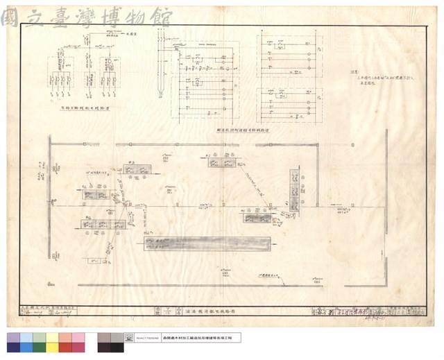 油漆線用配電線路圖藏品圖，第1張