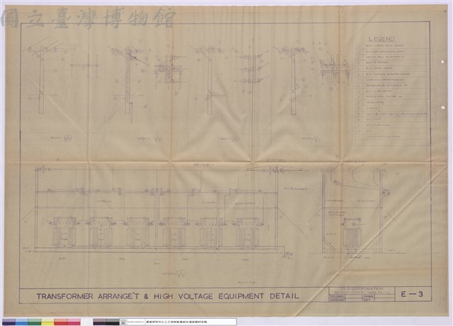TRANSFORMER ARRANGET＆HIGH VOLTAGE EQUIPMENT DETAIL藏品圖，第1張