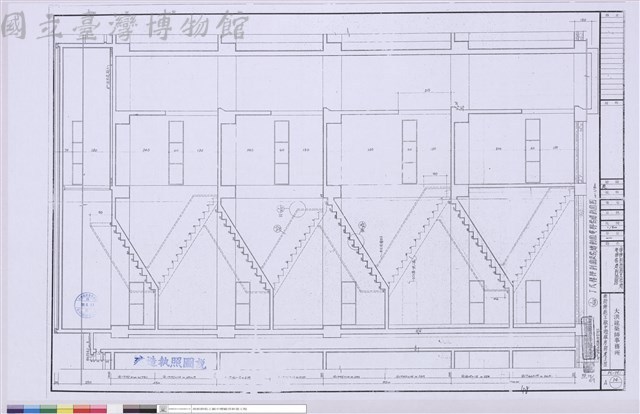 1、樓梯剖面圖及管道電梯管道剖面圖藏品圖，第1張