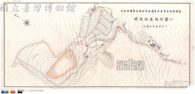 明池地區地形圖(一),圖例藏品圖，第1張